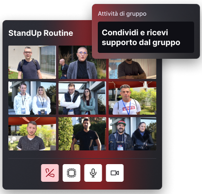 Attività di gruppo giornaliere