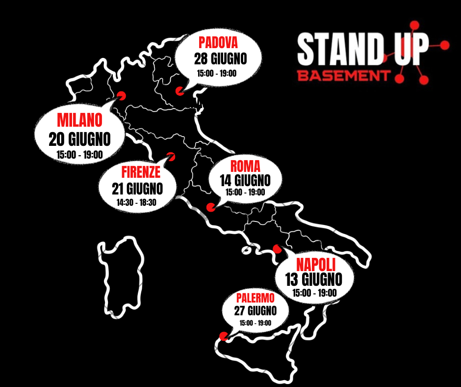 A grande richiesta tornano gli eventi Basement con Danilo. Ecco le date e le location del nuovo tour